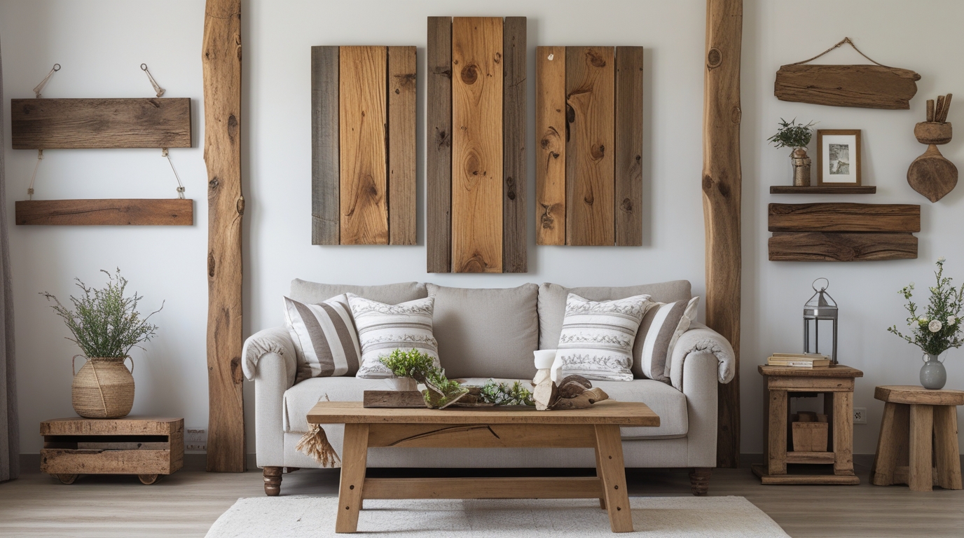 Rustic Wood Wall Décor