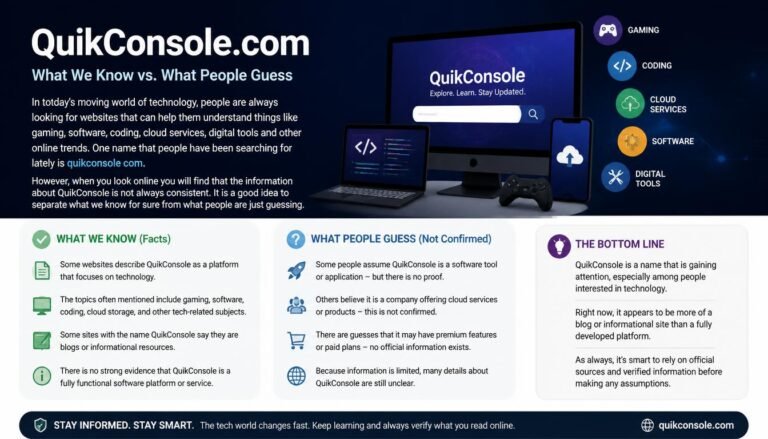 QuikConsole com: Features, Benefits & Overview