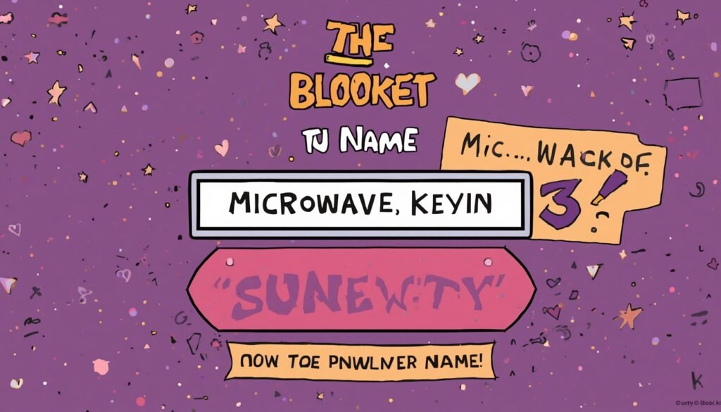 funny names for blooket